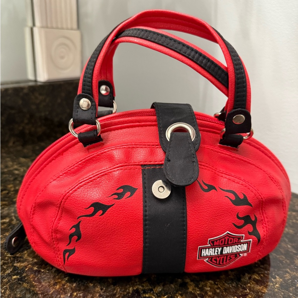 🔥Vintage Harley-Davidson Mini Bowling Bag🔥NWOT - Picture 3 of 12